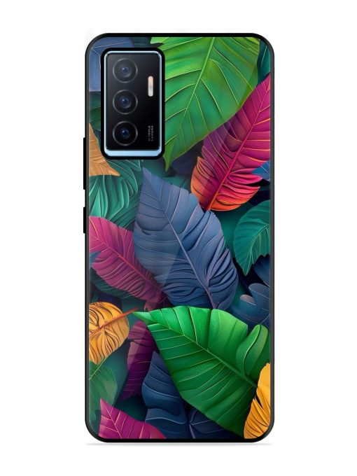 Tropical Tapestry Glossy Soft Edge Case for Vivo Y75 (4G) Chachhi