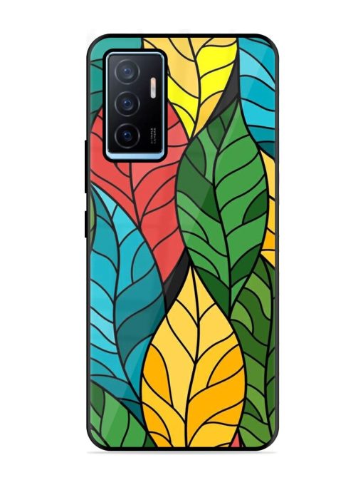 Foliage Fiesta Glossy Soft Edge Case for Vivo Y75 (4G) Chachhi