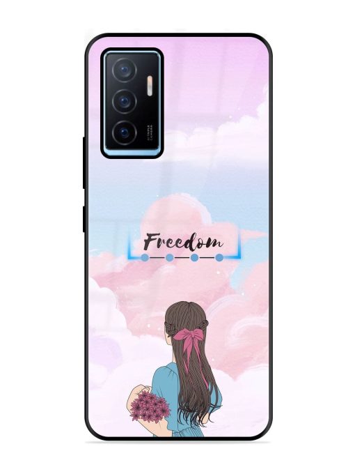 Skyward Dreams Glossy Soft Edge Case for Vivo Y75 (4G) Chachhi