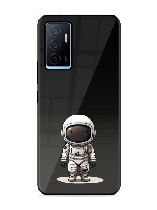 Neon Astronaut Glossy Soft Edge Case for Vivo Y75 (4G) Chachhi