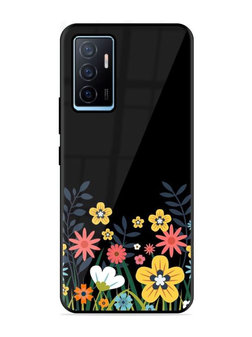 Floral Night Sky Glossy Soft Edge Case for Vivo Y75 (4G) Chachhi