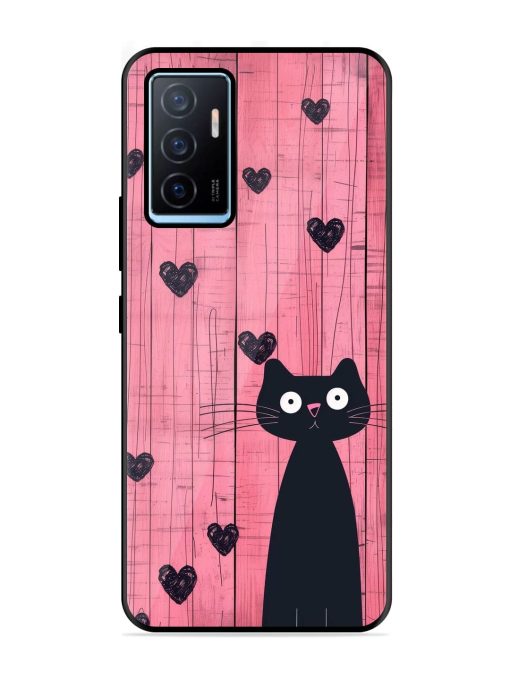 Feline Valentine'S Day Glossy Soft Edge Case for Vivo Y75 (4G) Chachhi