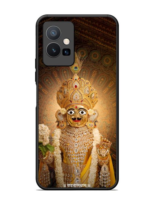 Hare Krishna Maharaj Glossy Soft Edge Case for Vivo Y75 (5G) Chachhi