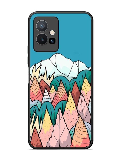 Mountain Dreamscape Glossy Soft Edge Case for Vivo Y75 (5G) Chachhi