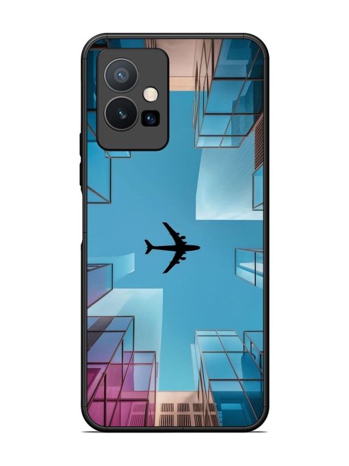 Urban Flightpath Glossy Soft Edge Case for Vivo Y75 (5G) Chachhi