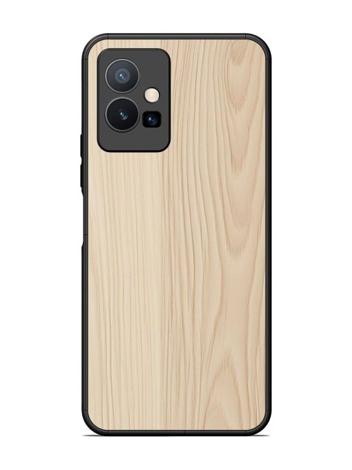 Textured Timber Glossy Soft Edge Case for Vivo Y75 (5G) Chachhi