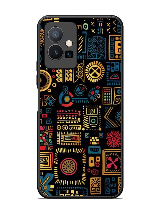 Tribal Tapestry Glossy Soft Edge Case for Vivo Y75 (5G) Chachhi