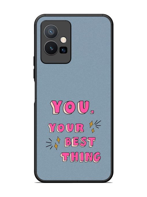 Self-Love Sparkles Glossy Soft Edge Case for Vivo Y75 (5G) Chachhi