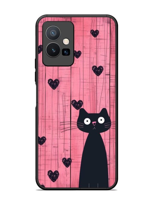 Feline Valentine'S Day Glossy Soft Edge Case for Vivo Y75 (5G) Chachhi