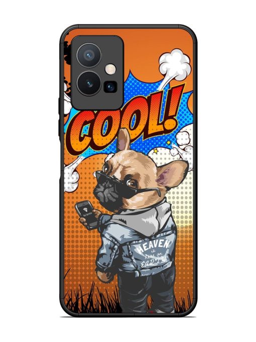 Cool Pup Glossy Soft Edge Case for Vivo Y75 (5G) Chachhi