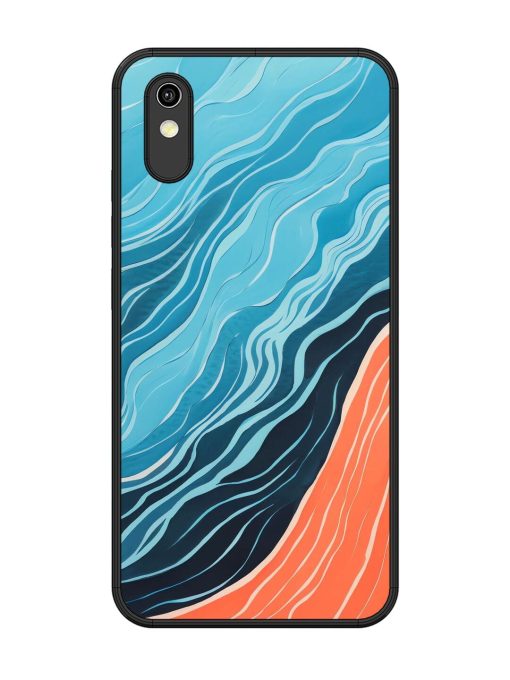 Oceanic Divide Glossy Soft Edge Case for Vivo Y90 Chachhi