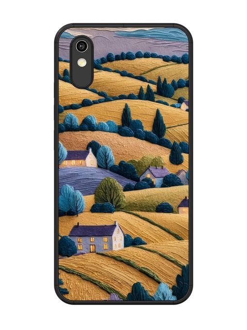 Rolling Hilltop Haven Glossy Soft Edge Case for Vivo Y90 Chachhi