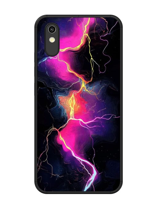 Electric Dreams Glossy Soft Edge Case for Vivo Y90 Chachhi