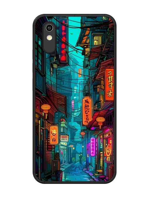 Neon Nightscape Glossy Soft Edge Case for Vivo Y90 Chachhi