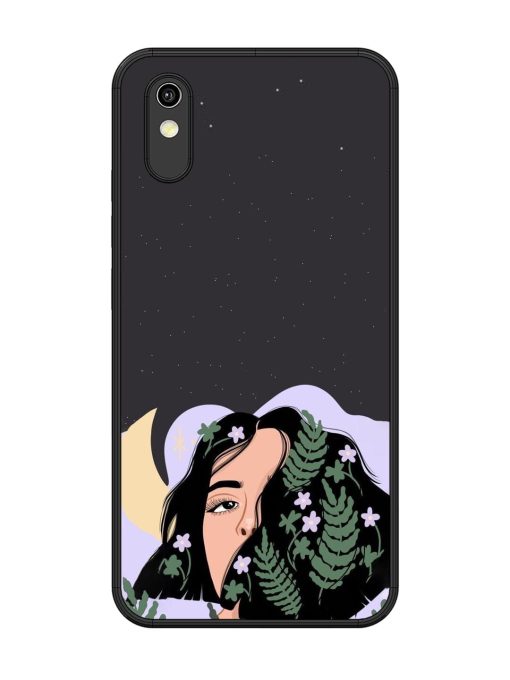 Lunar Lullaby Glossy Soft Edge Case for Vivo Y90 Chachhi