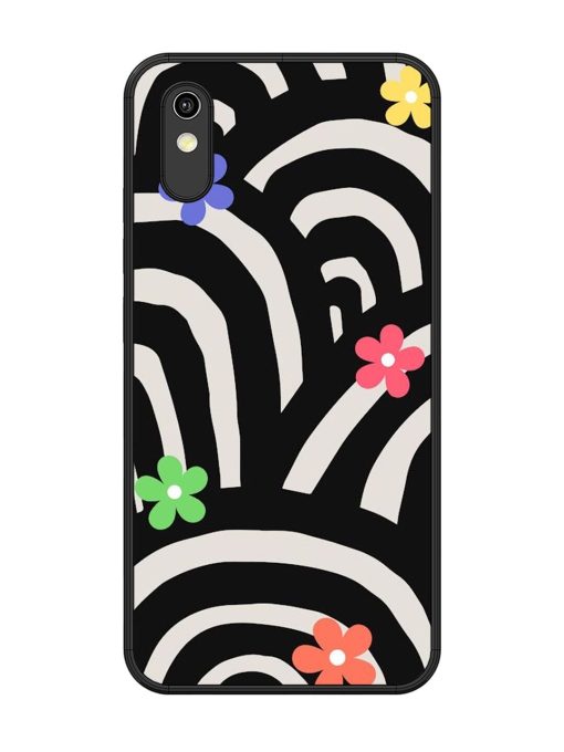 Rainbow Arcs Glossy Soft Edge Case for Vivo Y90