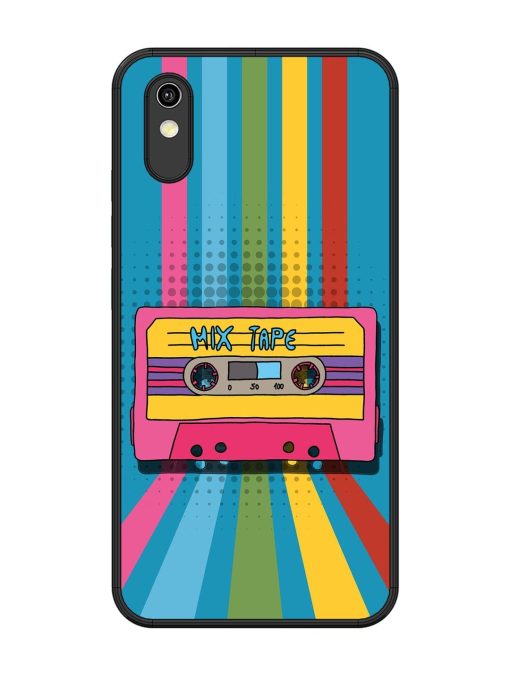 Retro Cassette Tapes Glossy Soft Edge Case for Vivo Y90 Chachhi