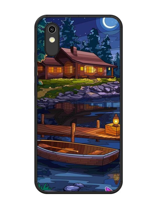 Moonlit Serenity Glossy Soft Edge Case for Vivo Y90 Chachhi