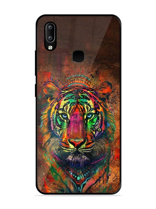 Cosmic Tiger Glossy Soft Edge Case for Vivo Y91 Chachhi