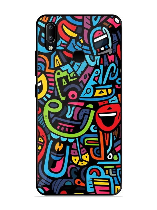 Doodlephoria Glossy Soft Edge Case for Vivo Y91 Chachhi