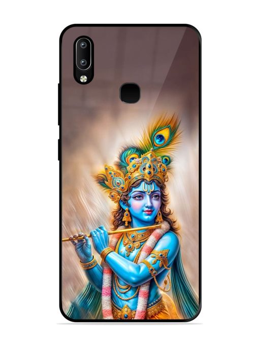 Divine Krishna Glossy Soft Edge Case for Vivo Y91 Chachhi