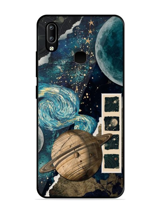 Celestial Tapestry Glossy Soft Edge Case for Vivo Y91 Chachhi