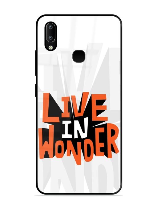 Wonder Burst Glossy Soft Edge Case for Vivo Y91 Chachhi