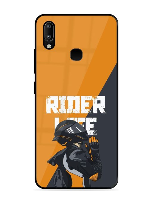 Ride Never Ends Glossy Soft Edge Case for Vivo Y91 Chachhi