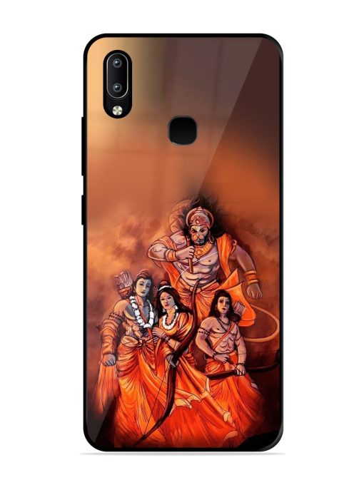 Sita Ram Glossy Soft Edge Case for Vivo Y91 Chachhi