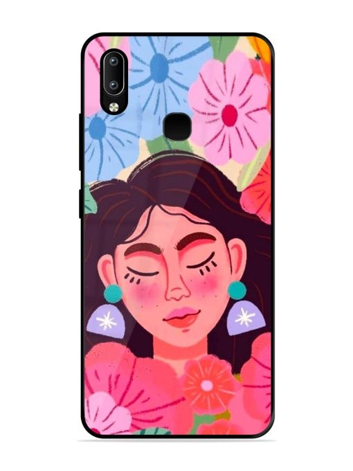 Blooming Serenity Glossy Soft Edge Case for Vivo Y91 Chachhi