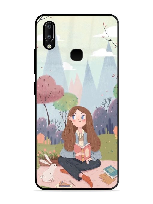 The Bookish Escape Glossy Soft Edge Case for Vivo Y91 Chachhi