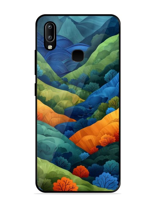 Serene Summits Glossy Soft Edge Case for Vivo Y91 Chachhi