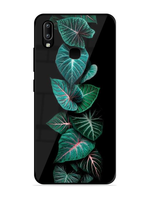 Emerald Elegance Glossy Soft Edge Case for Vivo Y91 Chachhi