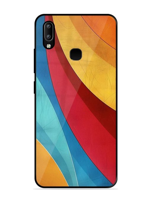 Curving Canvas Glossy Soft Edge Case for Vivo Y91 Chachhi