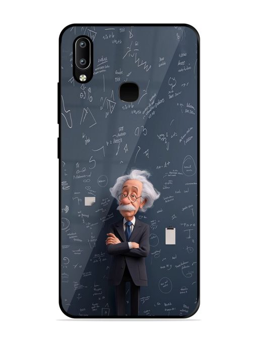 Albert Einstein Glossy Soft Edge Case for Vivo Y91 Chachhi