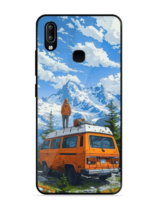 Mountaintop Solitude Glossy Soft Edge Case for Vivo Y91 Chachhi