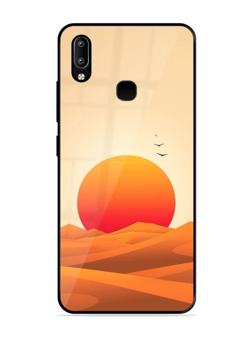 Desert Sunset Glossy Soft Edge Case for Vivo Y91 Chachhi