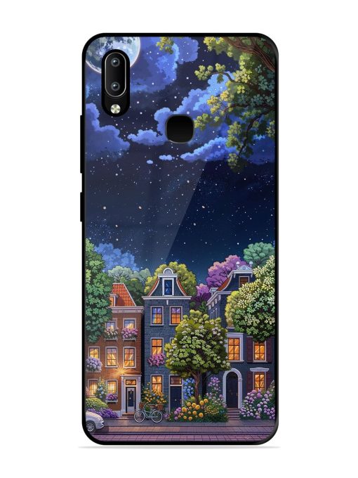 Moonlit Streets Glossy Soft Edge Case for Vivo Y91 Chachhi