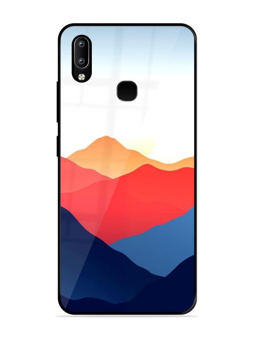 Sunset Peaks Glossy Soft Edge Case for Vivo Y91 Chachhi