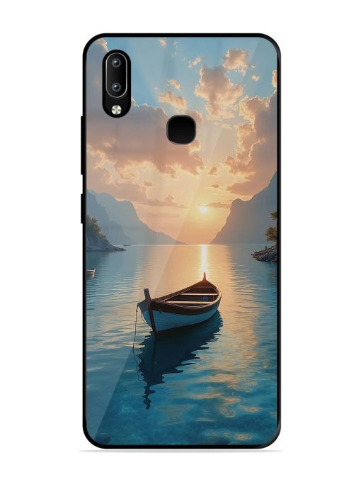 Serene Sunset Glossy Soft Edge Case for Vivo Y91 Chachhi