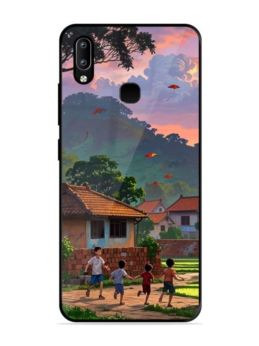 Sunset Play Glossy Soft Edge Case for Vivo Y91 Chachhi