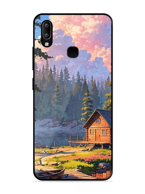 Lakeside Serenity Glossy Soft Edge Case for Vivo Y91 Chachhi