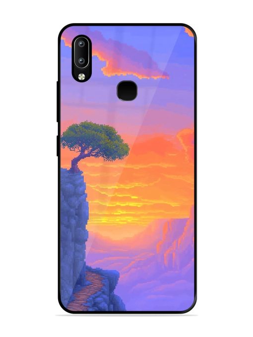 Cliffside Solitude Glossy Soft Edge Case for Vivo Y91 Chachhi