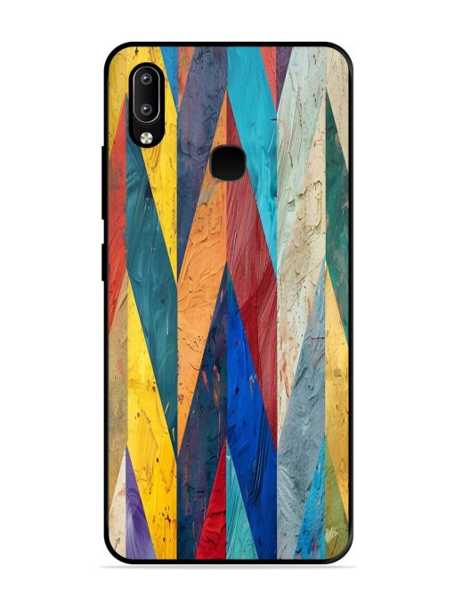 Abstract Tapestry Glossy Soft Edge Case for Vivo Y91 Chachhi