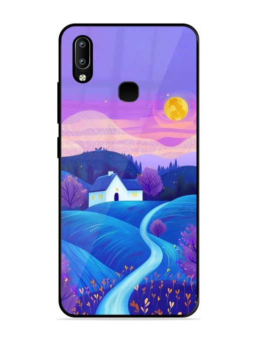 Moonlit Meadow Glossy Soft Edge Case for Vivo Y91 Chachhi