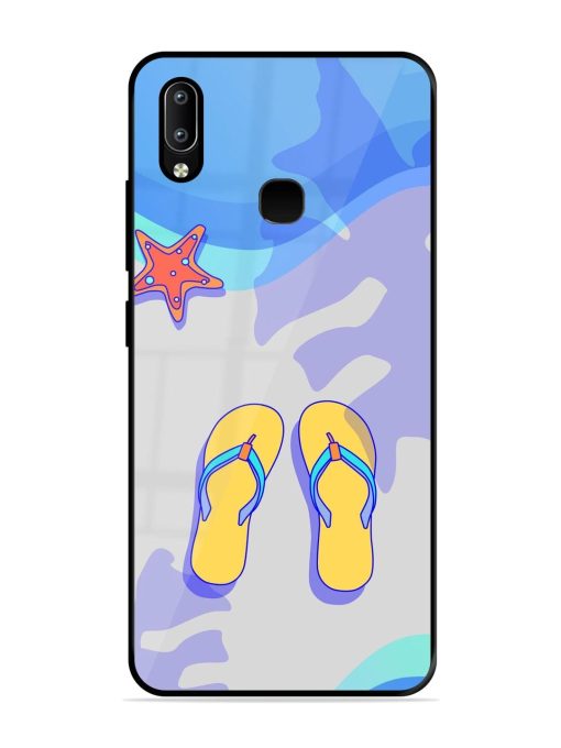 Sandy Toes And Salty Seas Glossy Soft Edge Case for Vivo Y91 Chachhi