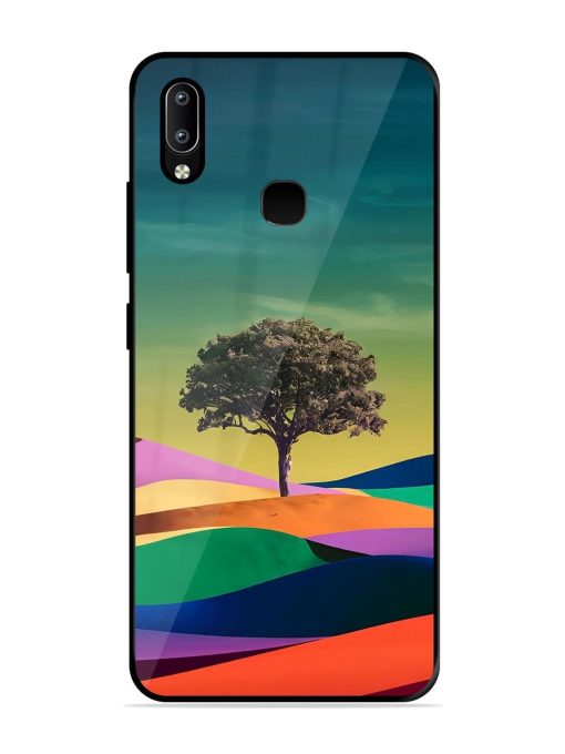 Rainbow'S Lone Sentinel Glossy Soft Edge Case for Vivo Y91 Chachhi