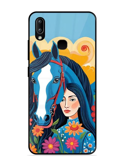 Equine Enchantment Glossy Soft Edge Case for Vivo Y91 Chachhi