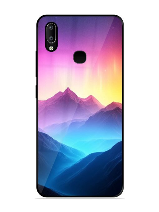 Cosmic Mountains Glossy Soft Edge Case for Vivo Y91 Chachhi