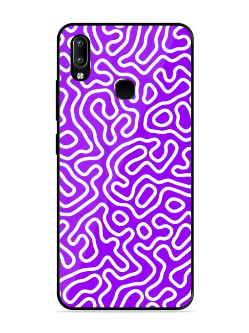 Wavy Wonder Glossy Soft Edge Case for Vivo Y91 Chachhi